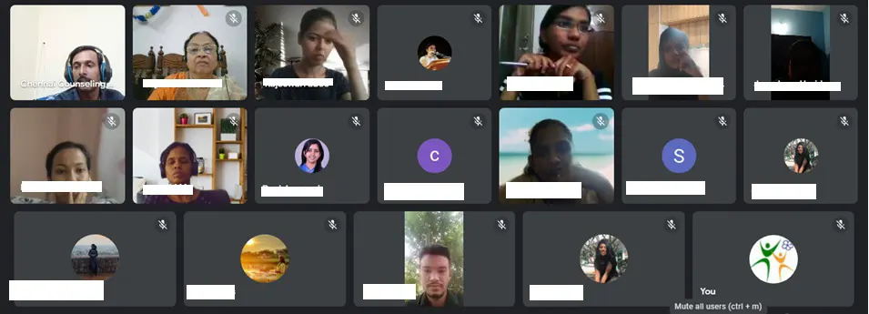 Batch 31 - Online Live Diploma in Life Coaching & Counselling via Google Meet Batch 31 - Online Live Diploma in Life Coaching & Counselling via Google Meet